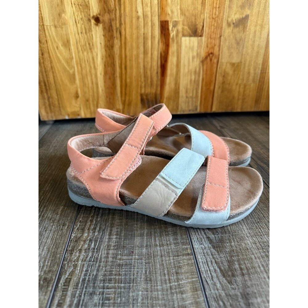 Earth Origins Orlene Sandals Sz. 6 Peach